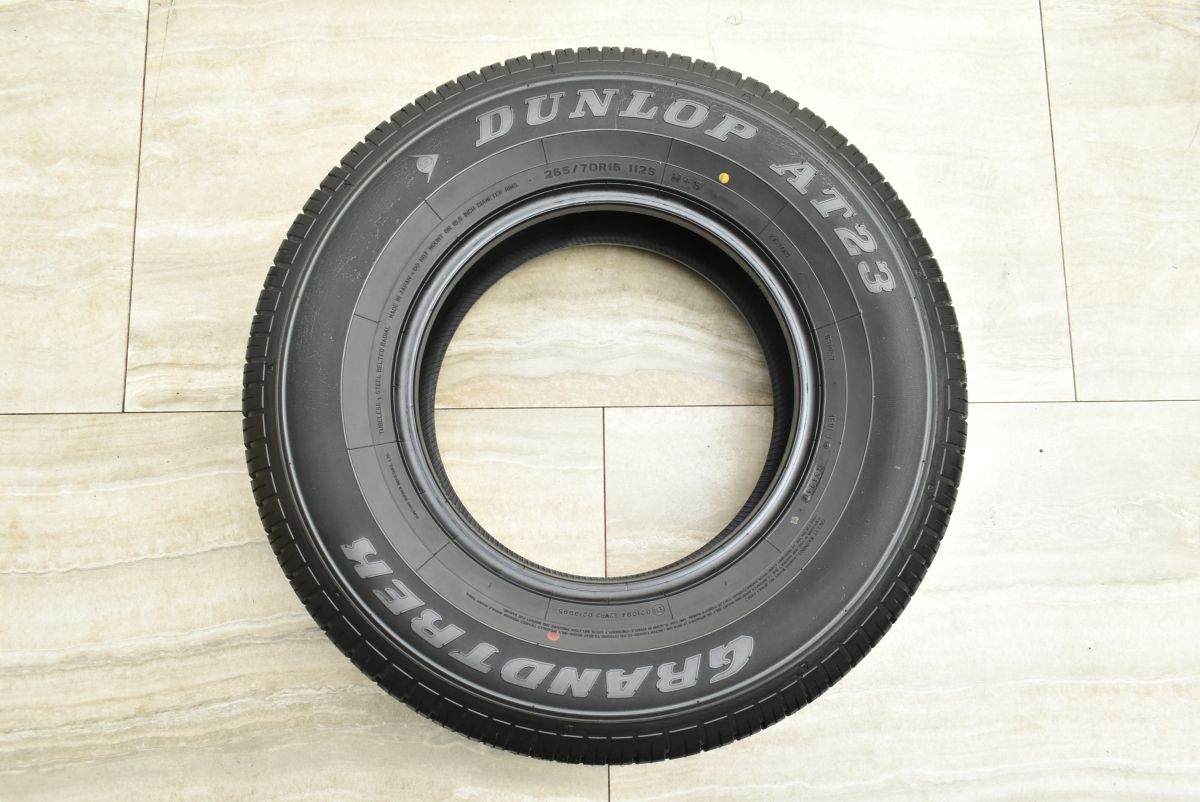 2024年製 新車外し品】ダンロップ グラントレック AT23 265/70R16 4本 2024年製 新車外し品】ダンロップ グラントレック AT23 265/70R16 4本