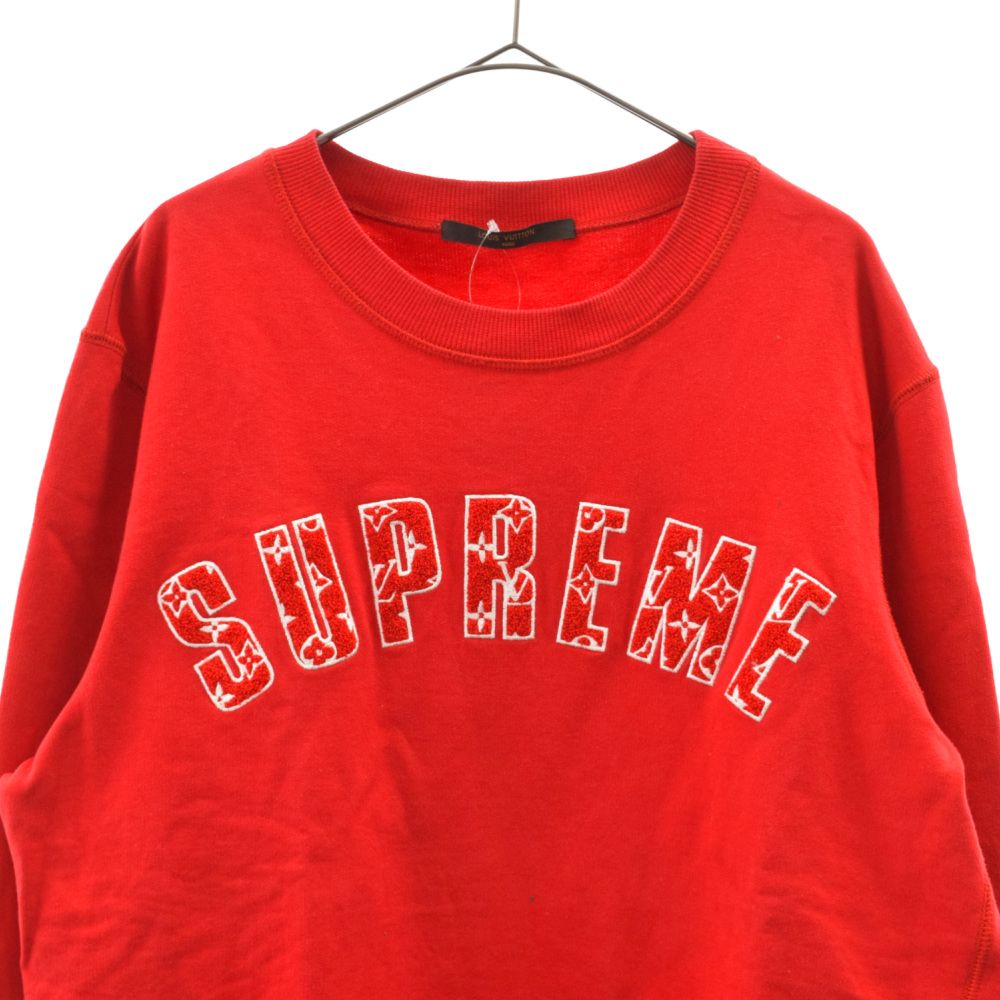 完璧 Crewneck Logo Arc VUITTON ×LOUIS 17AW シュプリーム SUPREME