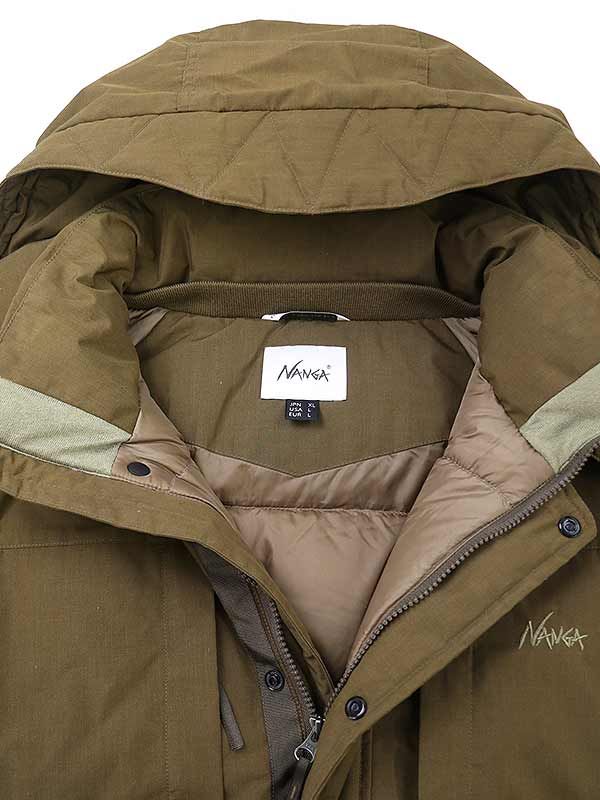 NANGA ナンガ TAKIBI DOWN JACKET ダウンジャケット ブラウン XL