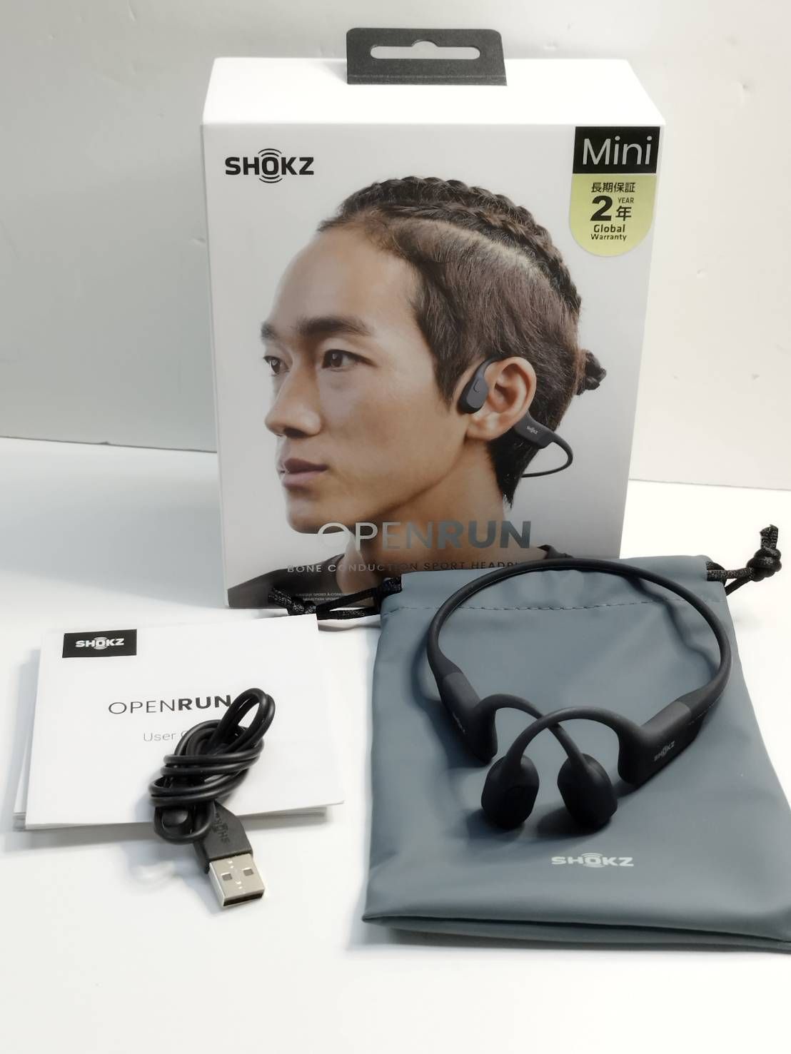 Shokz OpenRun 骨伝導イヤホン S803