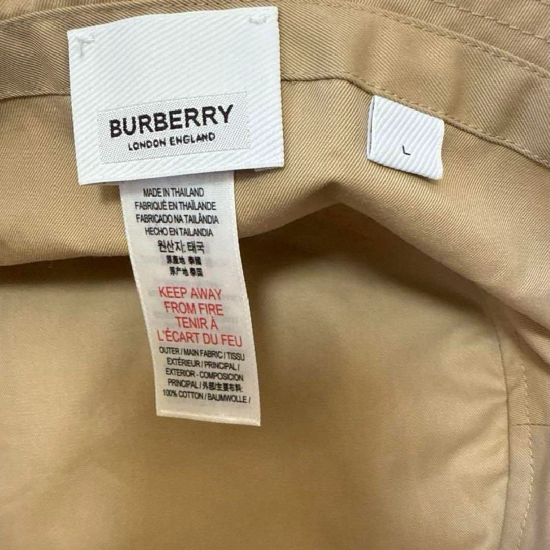 ①近年モデル✨BURBERRY バーバリー ハット 帽子 Lサイズ ノバ