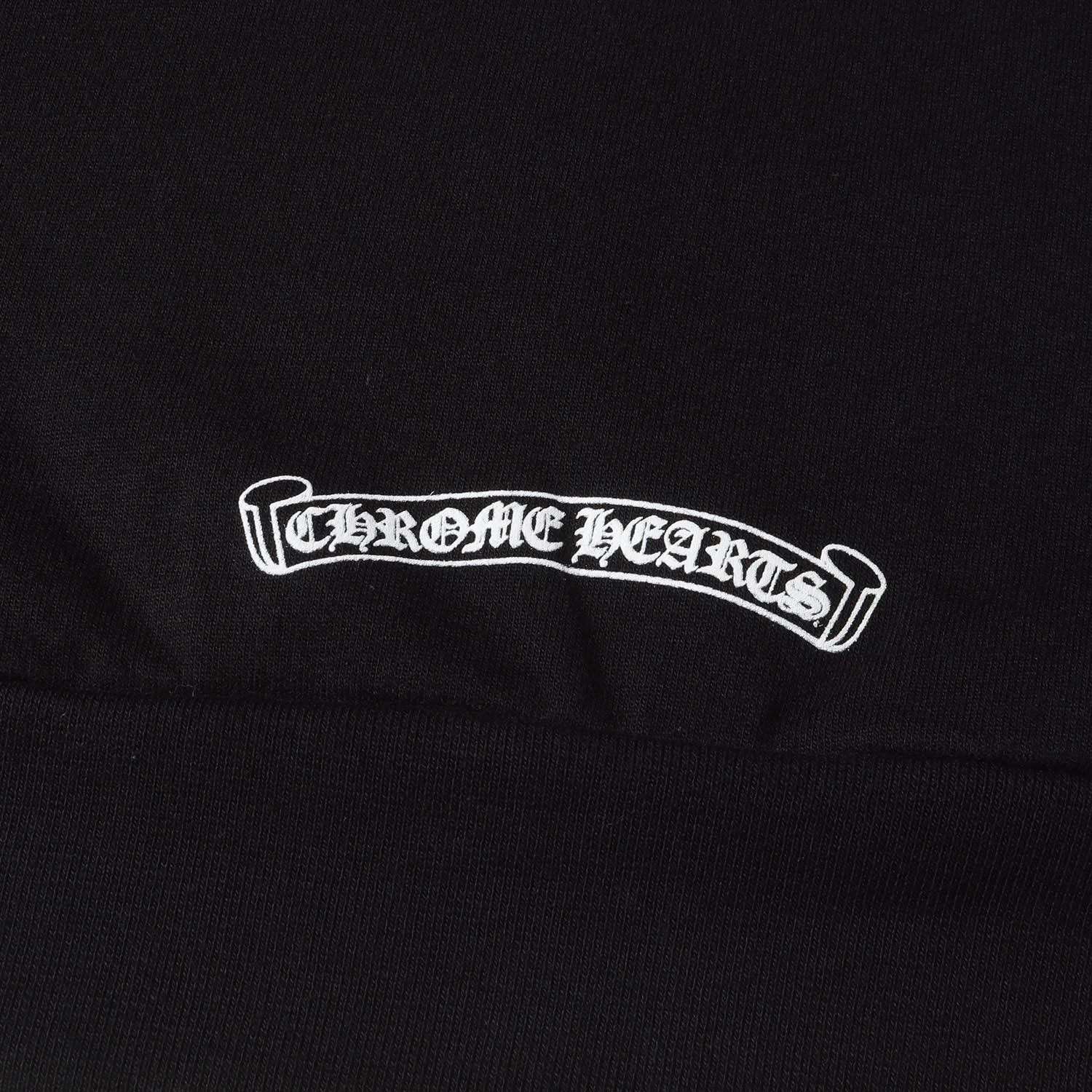 クロムハーツ クルーネック スウェット ネックロゴ M CHROME HEARTS