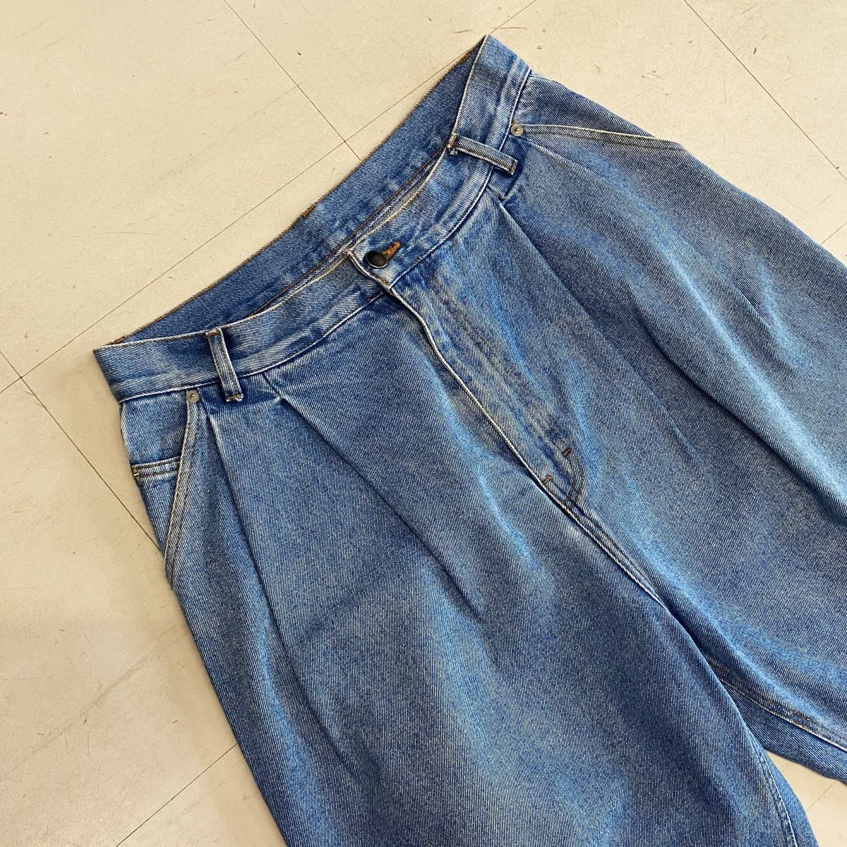 HED MAYNER ヘドメイナー 20SS PLEATED DENIM デニムパンツ SIZE M 