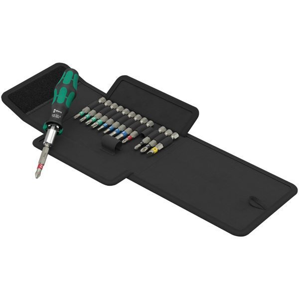 WERA ヴェラ 14点組 1|4HEX ビットラチェットドライバーセット テキスタイルボックス付 051060 工具 ツール DIY 作業工具 道具