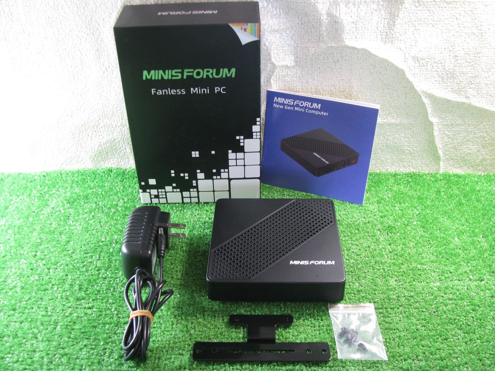 L3368】MINISFORUM Fanless Mini PC N40 ファンレスミニPC
