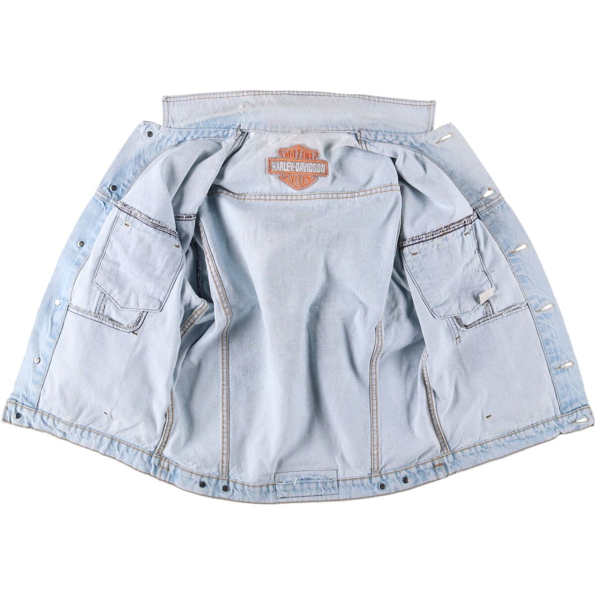 古着 ハーレーダビッドソン Harley-Davidson 鷲柄 イーグル柄 バック