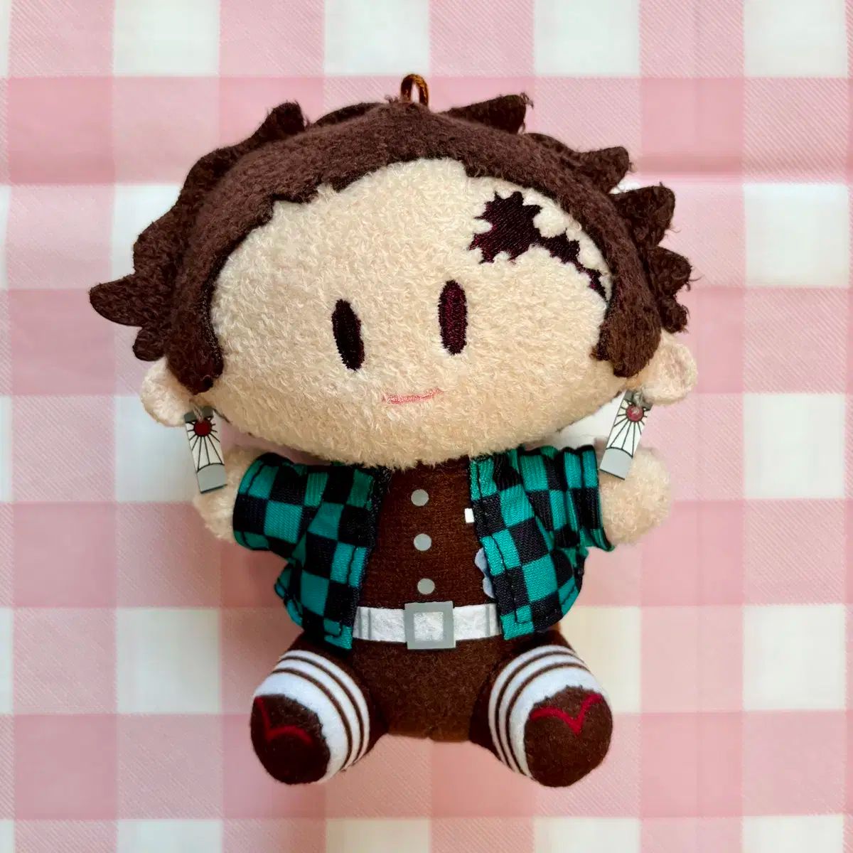鬼滅の刃 刃 竈門 竈門炭治郎 よりぬい ミニー 人形 ぬいぐるみ