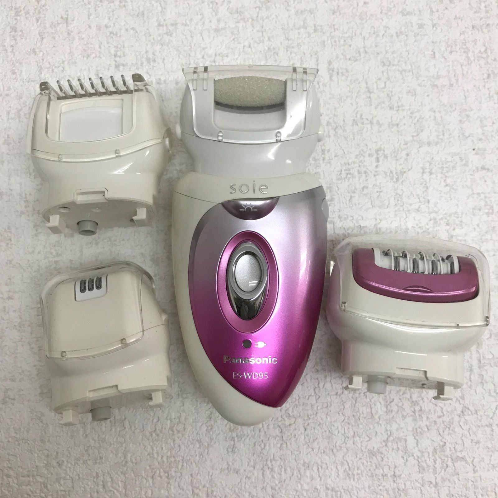 パナソニック 脱毛器 ソイエ ボディ&角質ケア用 アタッチメント5種 ピンク ES-EL8B-P 送料無料パナソニック ソイエ 脱毛 除毛 角質ケア アタッチメント5種