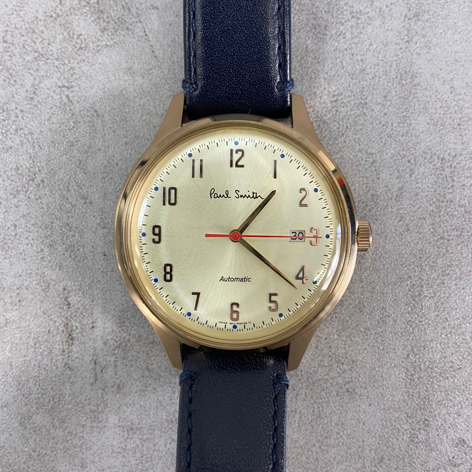 Paul Smith ポールスミス 機械式ムーブメント腕時計 シンプルモダン
