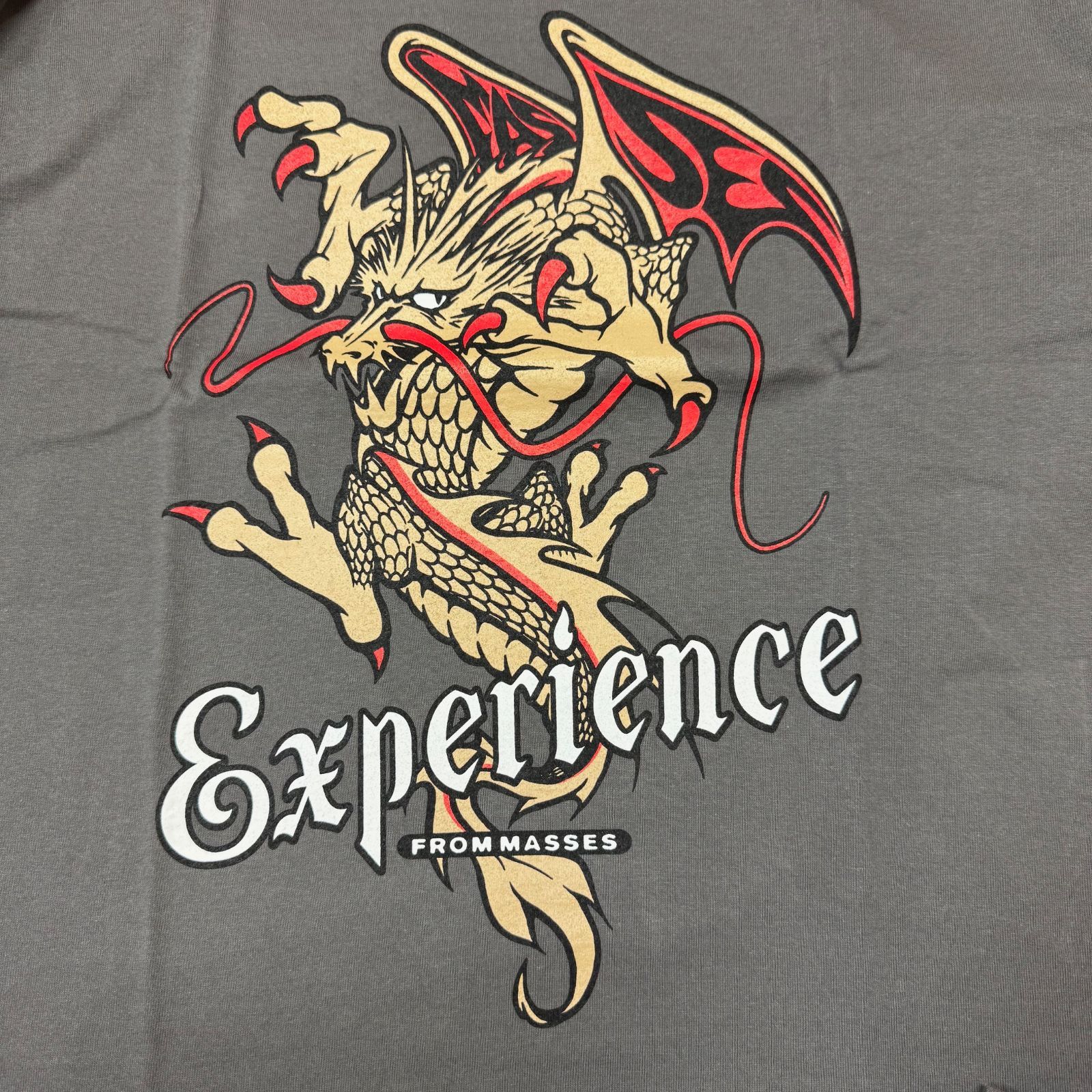 参考上代13200円 未使用品 MASSES 25SS T-SHIRTS L/S DRAGON ロング 