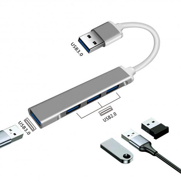 USBハブ 4ポート 高速 3.0 拡張 軽量設計 HUB USBポート 薄型