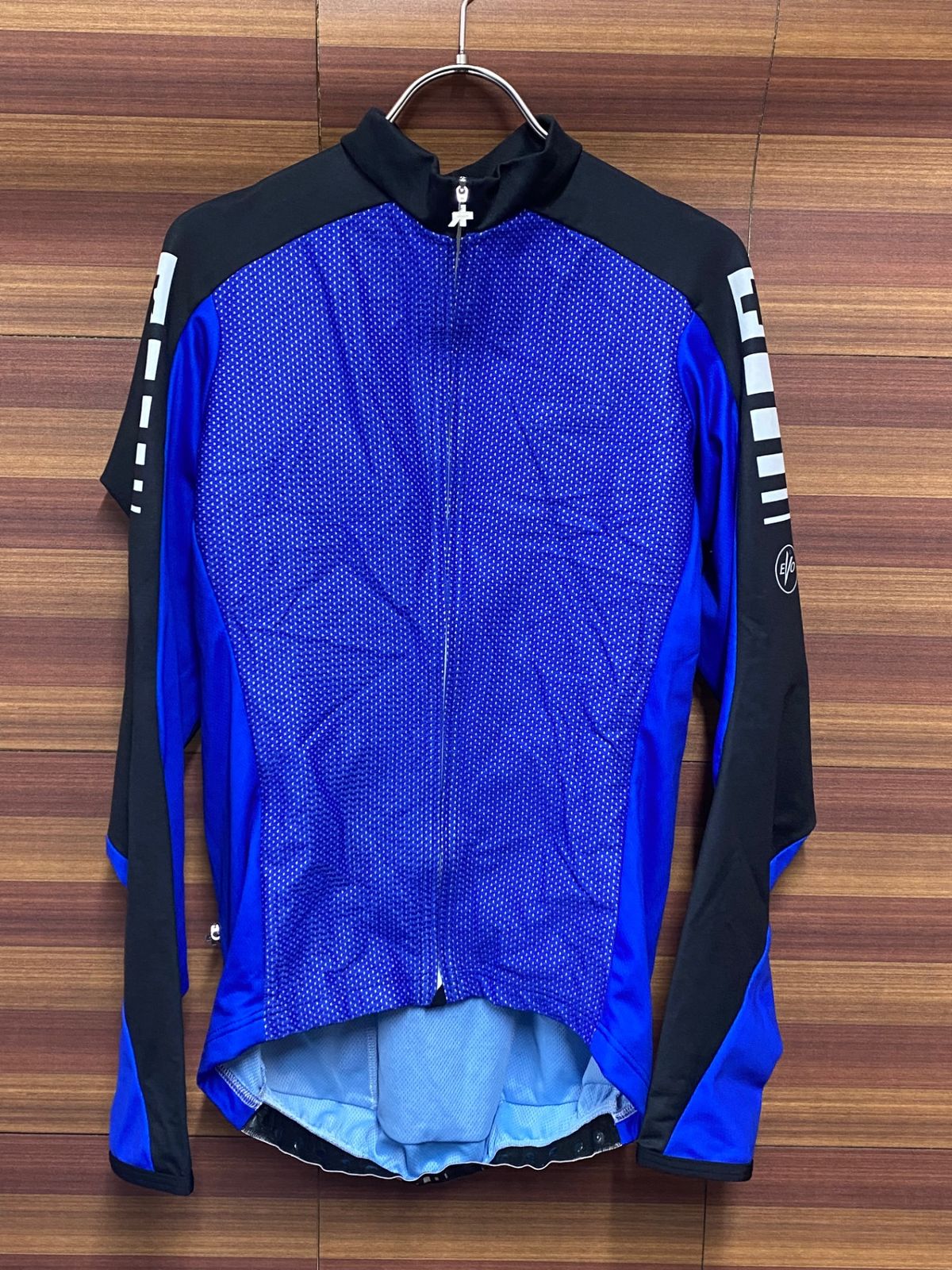 IW209 アソス assos INTERMEDIATE EVO 長袖 サイクルジャージ 青 L 