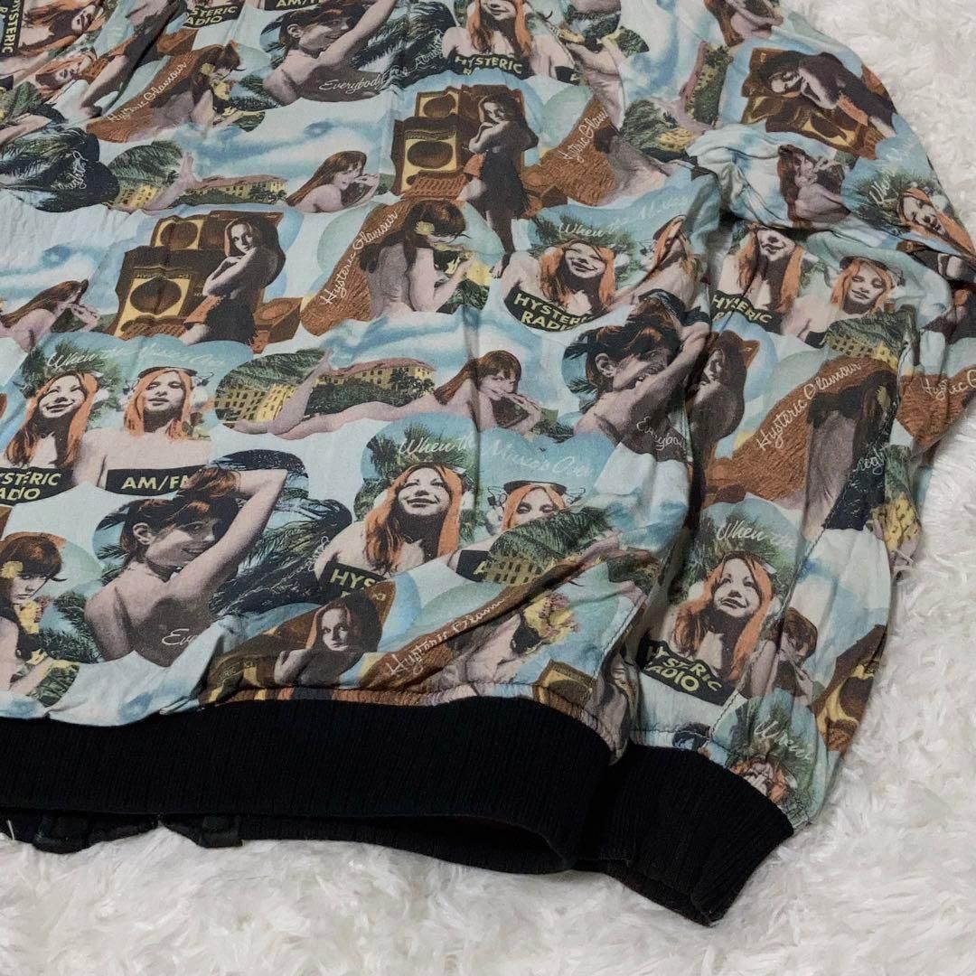 ヒステリックグラマー /スカジャン 別珍 リバーシブル HYSTERIC GLAMOUR ヒステリックグラマー 2AB-3090 ALOHA GIRL