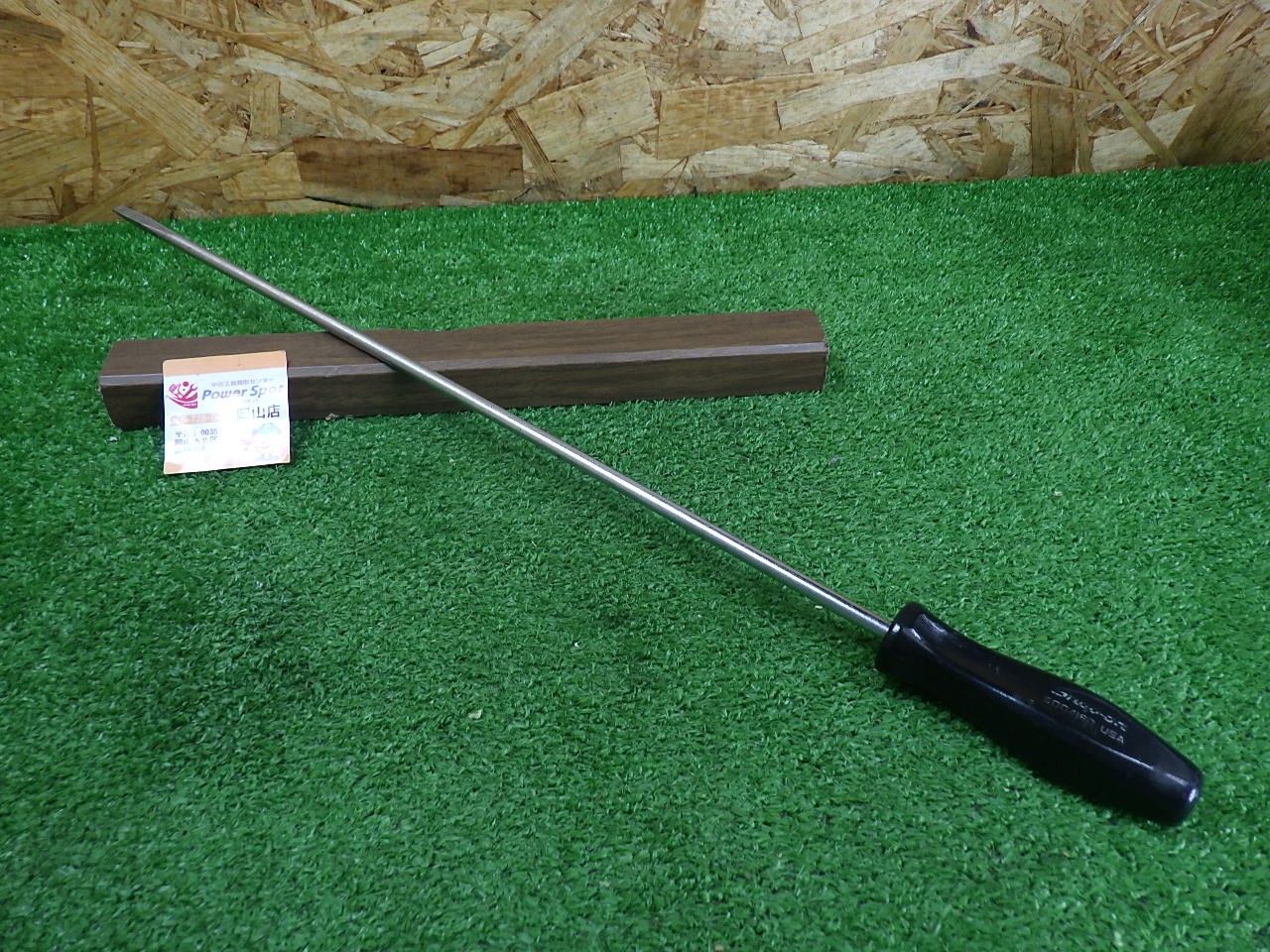 人気メーカー！ Snap-on ロングマイナスドライバー SDD4160 中古品