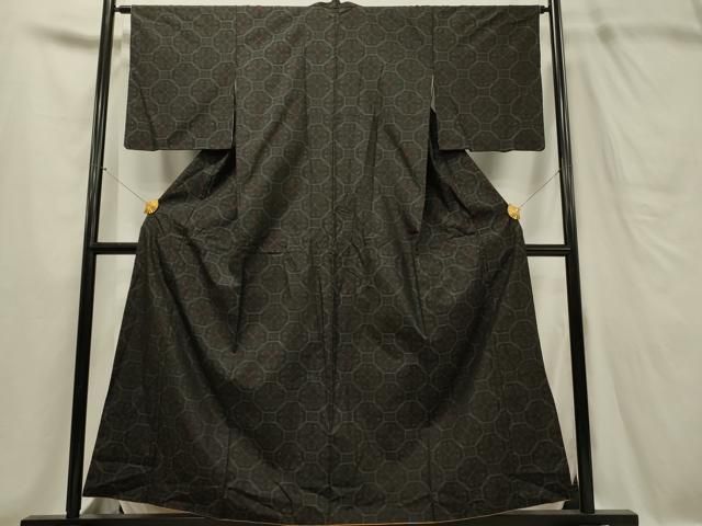 平和屋着物□極上 スリーシーズン 春夏秋 塵除け 道中着 ロング丈