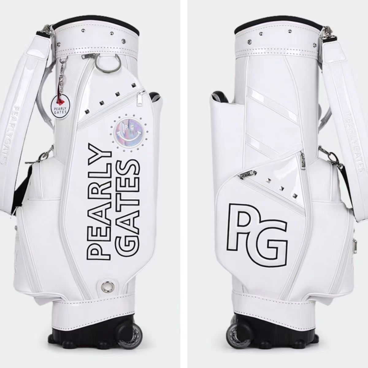 PEARLY GATES ゴルフバッグ・キャディバッグ ブラック 男女兼用 ゴルフ