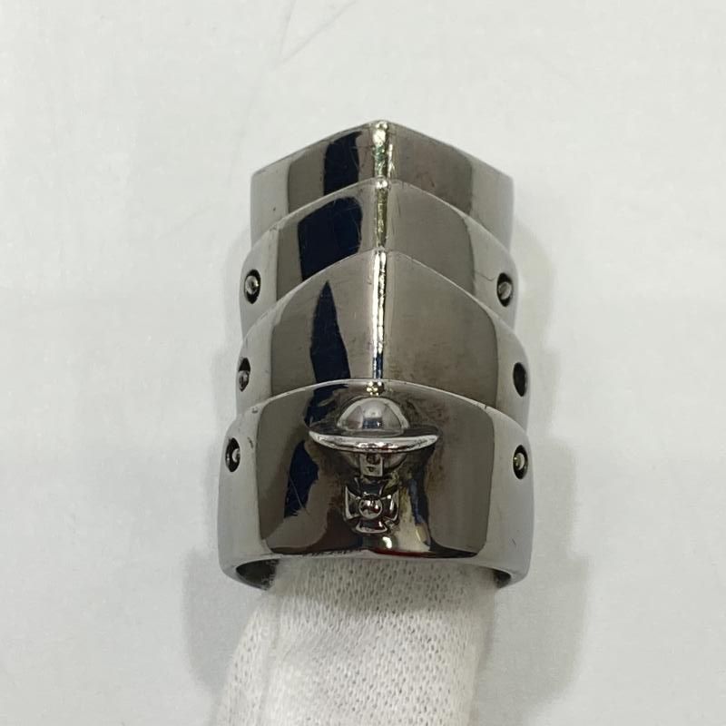 【希少】VivienneWestwoodアーマーリング ガンメタ XL 中古】Vivienne Westwood アーマーリング ガンメタ サイズXXL(約