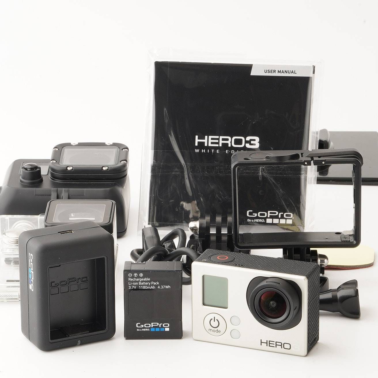 Gopro HERO3 ホワイト エディション 多数