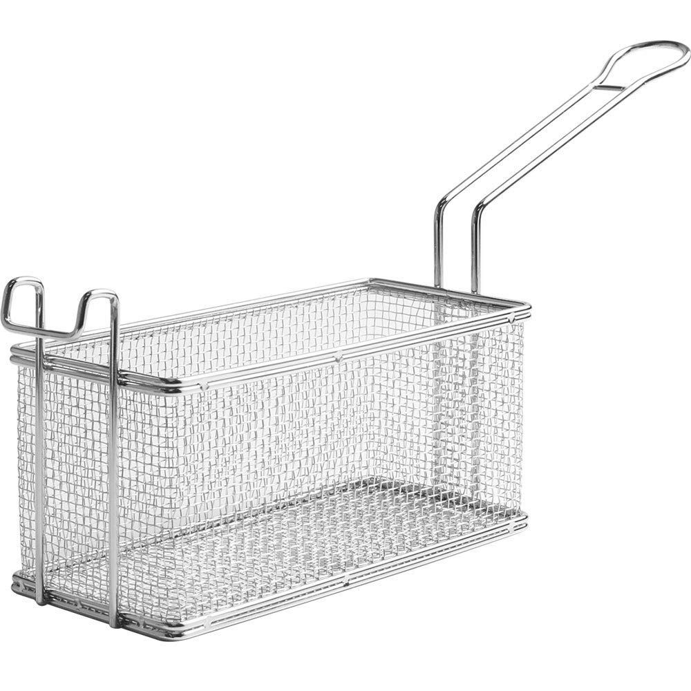 業務用網カゴ フライヤーバスケット 特価セール】揚げ網 カゴ (幅127×奥行280)フライヤーバスケット
