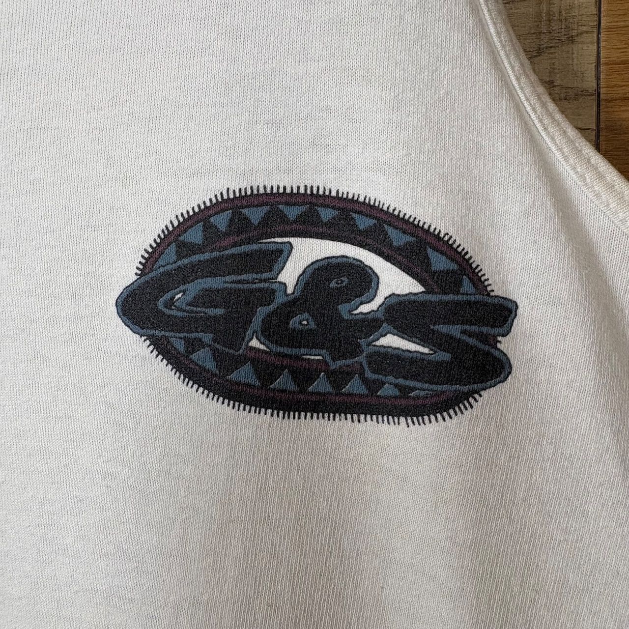 90s G&S 両面プリント タンクトップ サイズ メンズ S 裾90年代 