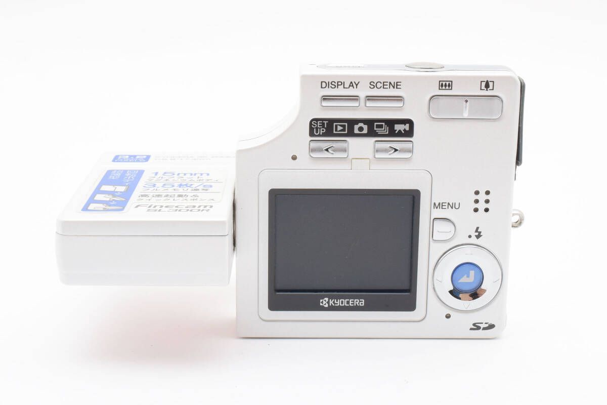 京セラ KYOCERA Finecam SL300R コンパクトデジタルカメラ
