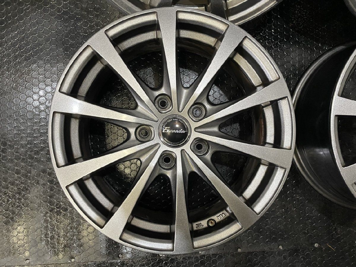 HOT STUFF Exceeder ホットスタッフ エクシーダー 16インチ 4本 6.5J5HPCD114.3+53 ステップワゴン ヴォクシー ノア等　(VHV923)  クレジットカード QR決済可能 Exceeder E05Ⅱ | ホットスタッフコーポレーション