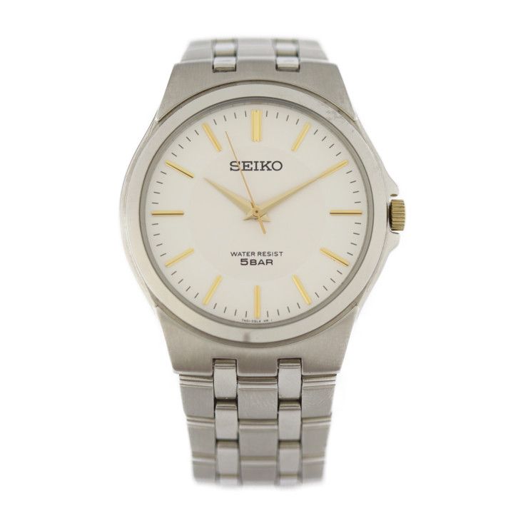 SEIKO セイコー 腕時計 7N01-0DM0 ステンレススチール シルバー 