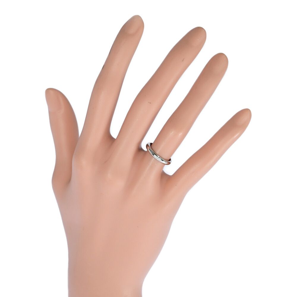 カルティエ　ウェディングバンドリング　PT950 63 (22号) Cartier 1895 WEDDING BAND2.5 MMウェディングリング