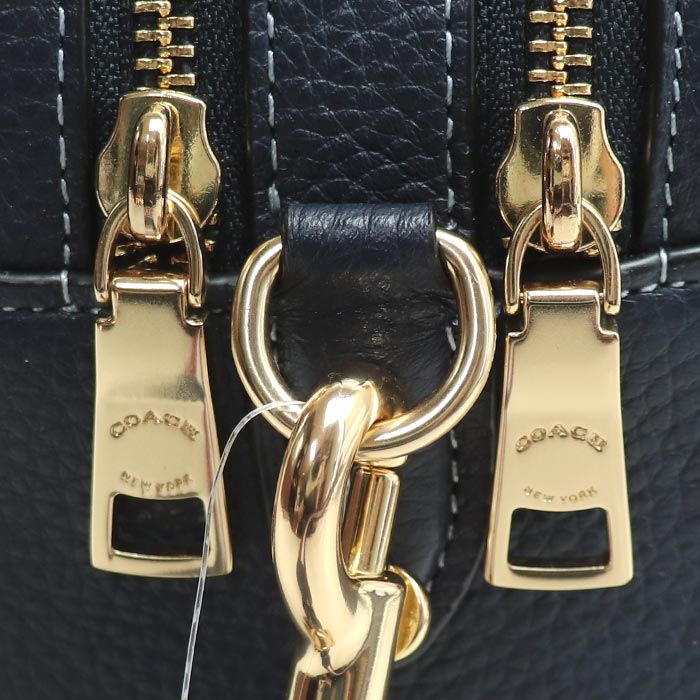 COACH コーチ ジェス クロスボディ ショルダーバッグ ネイビー C8585