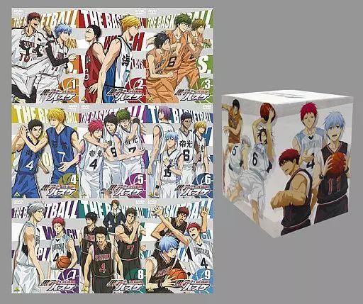 アニメDVD 黒子のバスケ 3rd season 特装 版 全9巻セット アニメイト全巻収納BOX付き