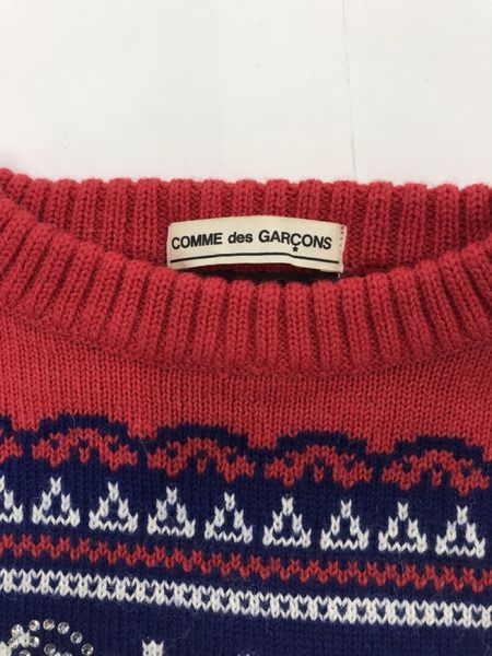 COMME des GARCONS ARNE CARLOS インベーダー柄 セーター - メルカリ