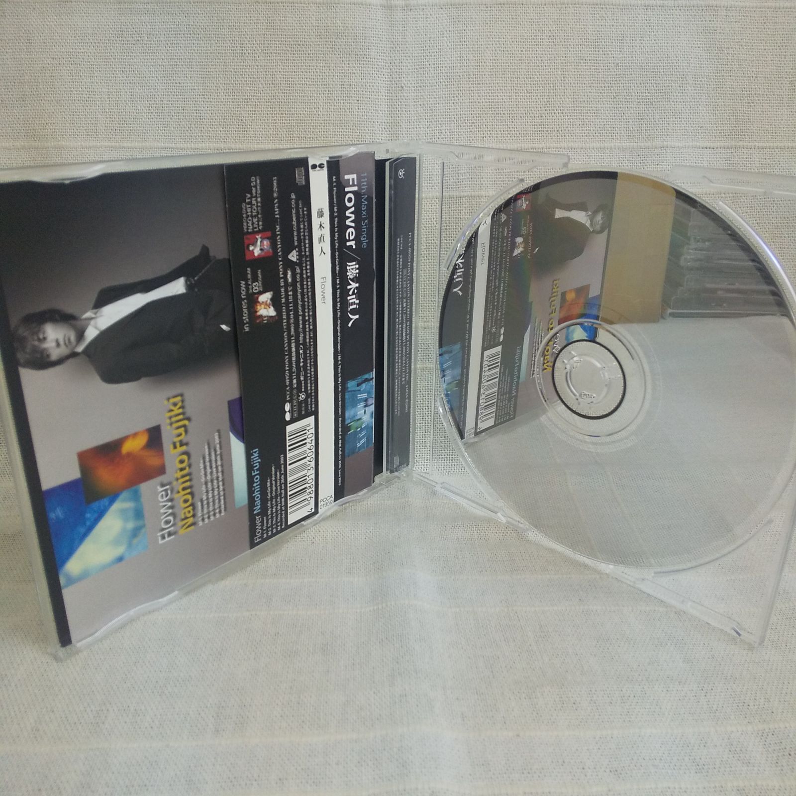 藤木直人 Flower レンタル落ち 中古 CD シングル - メルカリ