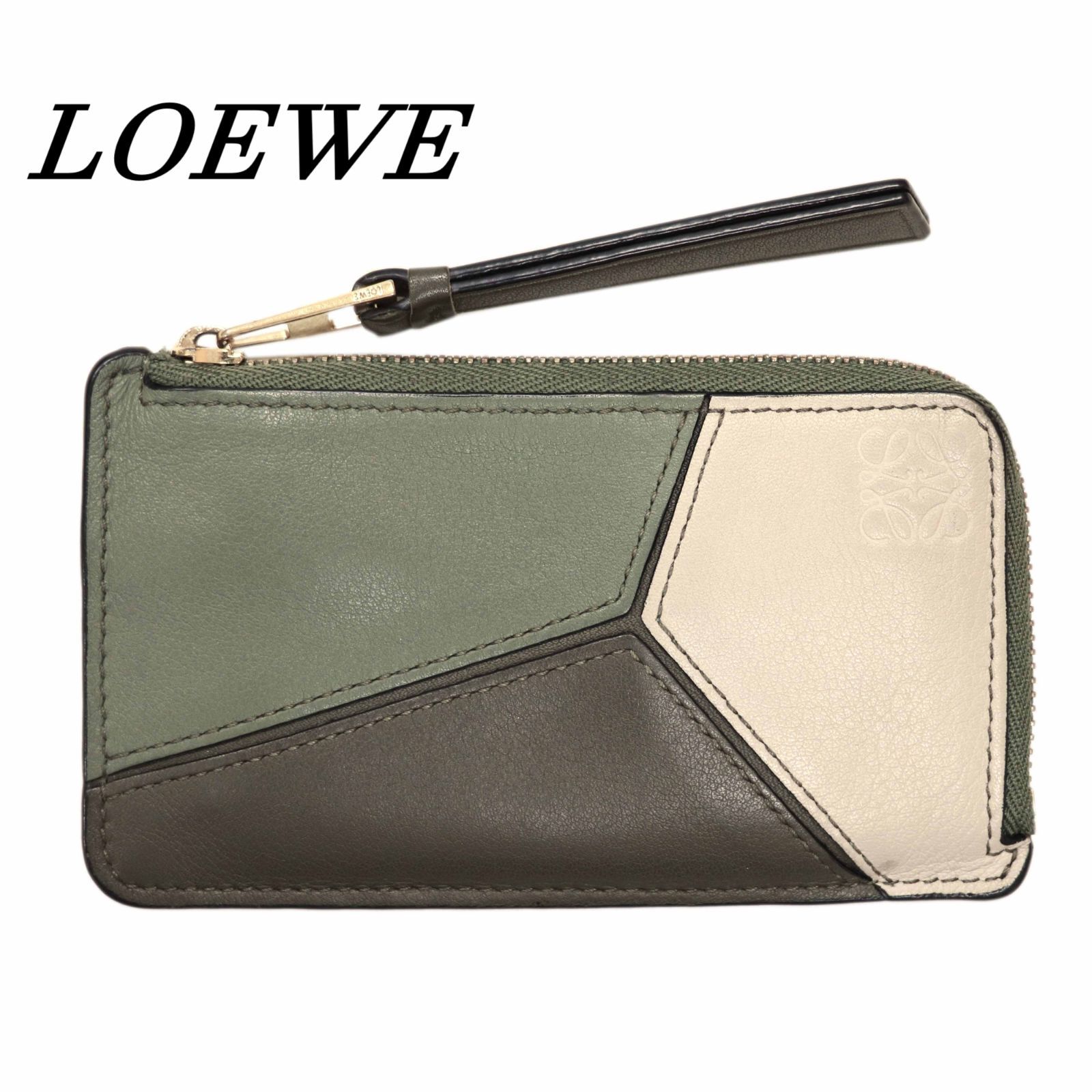 LOEWE ロエベ パズル コインカードホルダー カードケース マルチカラー 