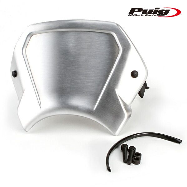 Puig 9798P FRONT PANEL ALUMINIUM [ALUMINIUM]  BMW　R nine T (14-19)R nine T PURE (17-19)プーチ フロントパネル ゼッケンプレート