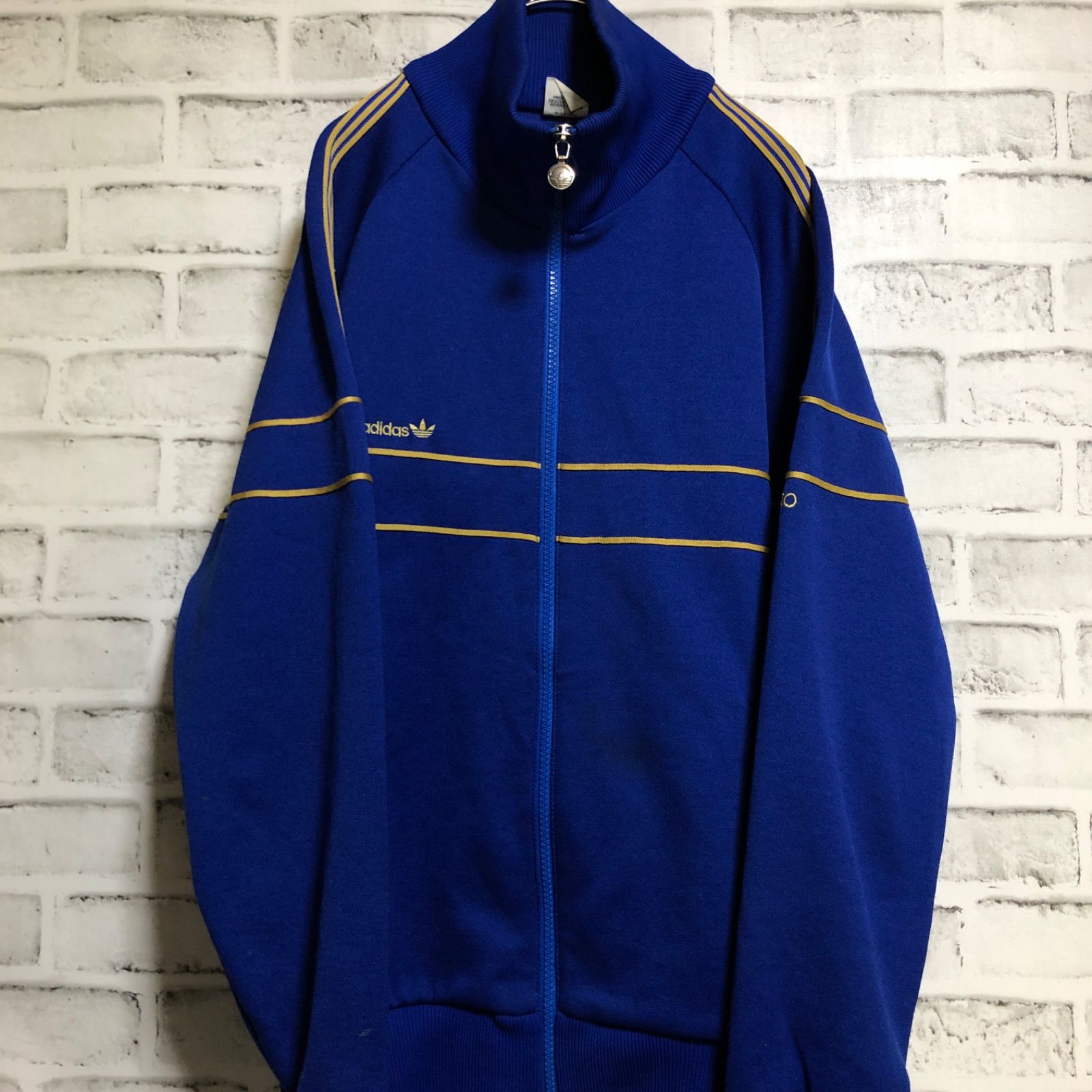 希少XL⭐️80s adidas トラックジャケット/ジャージ 西ドイツ 