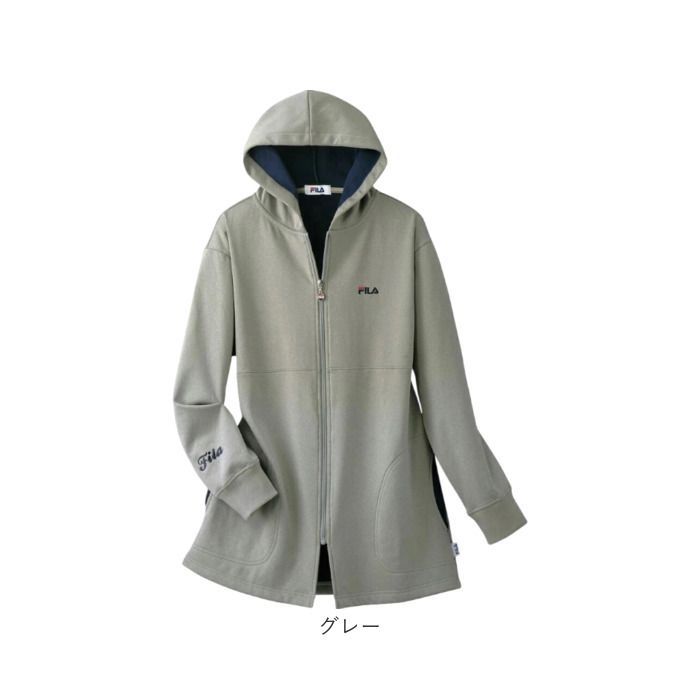 ☆ ブラック ☆ Lサイズ ☆ 【ＦＩＬＡ】防風ロング丈パーカー FILA フィラ パーカー ロング丈 レディース 961134 ジャケット 楽天市場】FILA フィラ パーカー ロング丈 レディース 961134