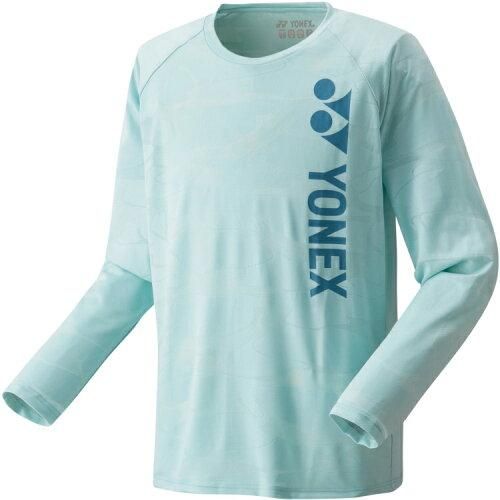 【新品・5営業日で発送】YONEX ヨネックス ユニロングスリーブTシャツ (16657) 色 : パステルブルー サイズ : XO