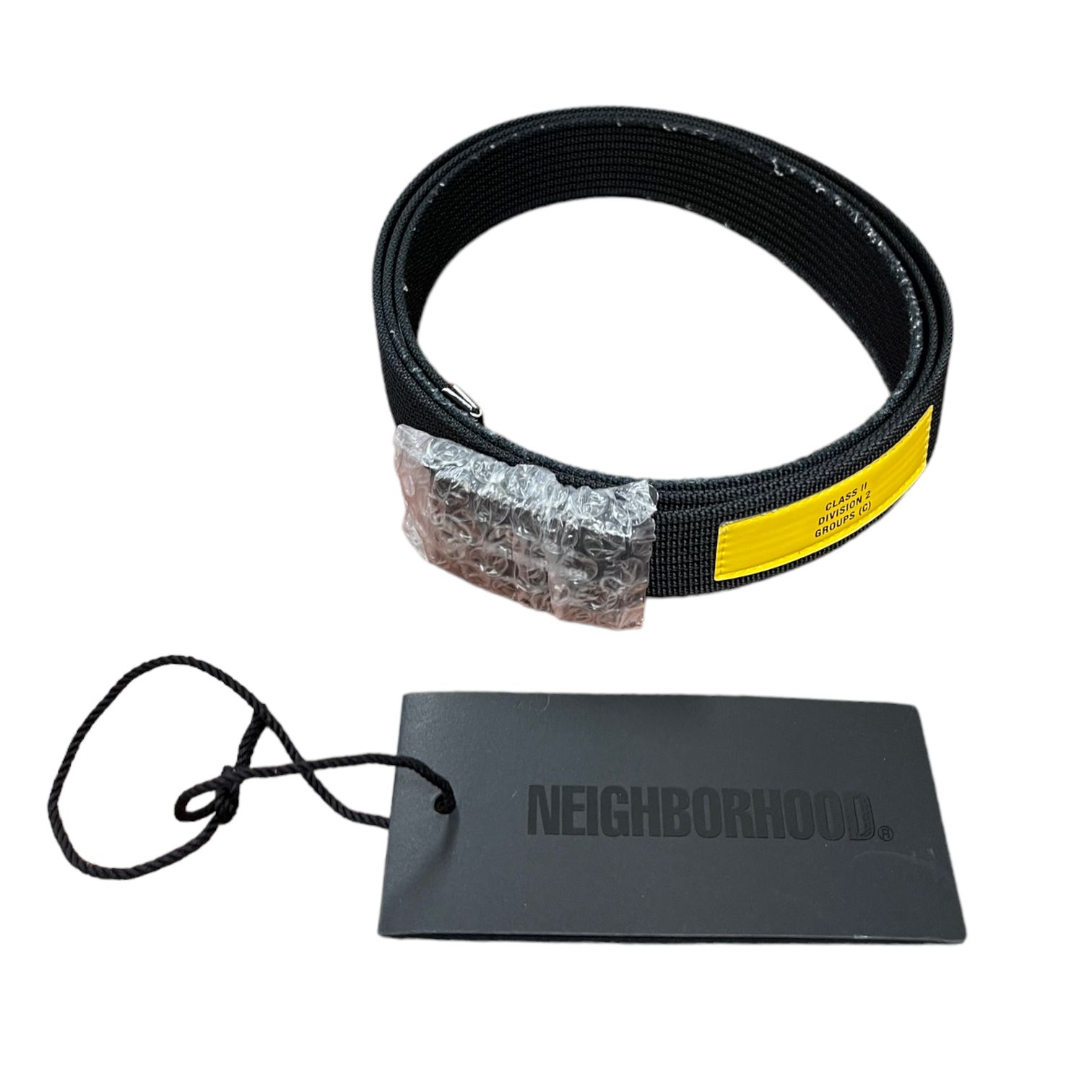 中古品 ネイバーフッド NEIGHBORHOOD G.I./N-BELT ベルト BLACK