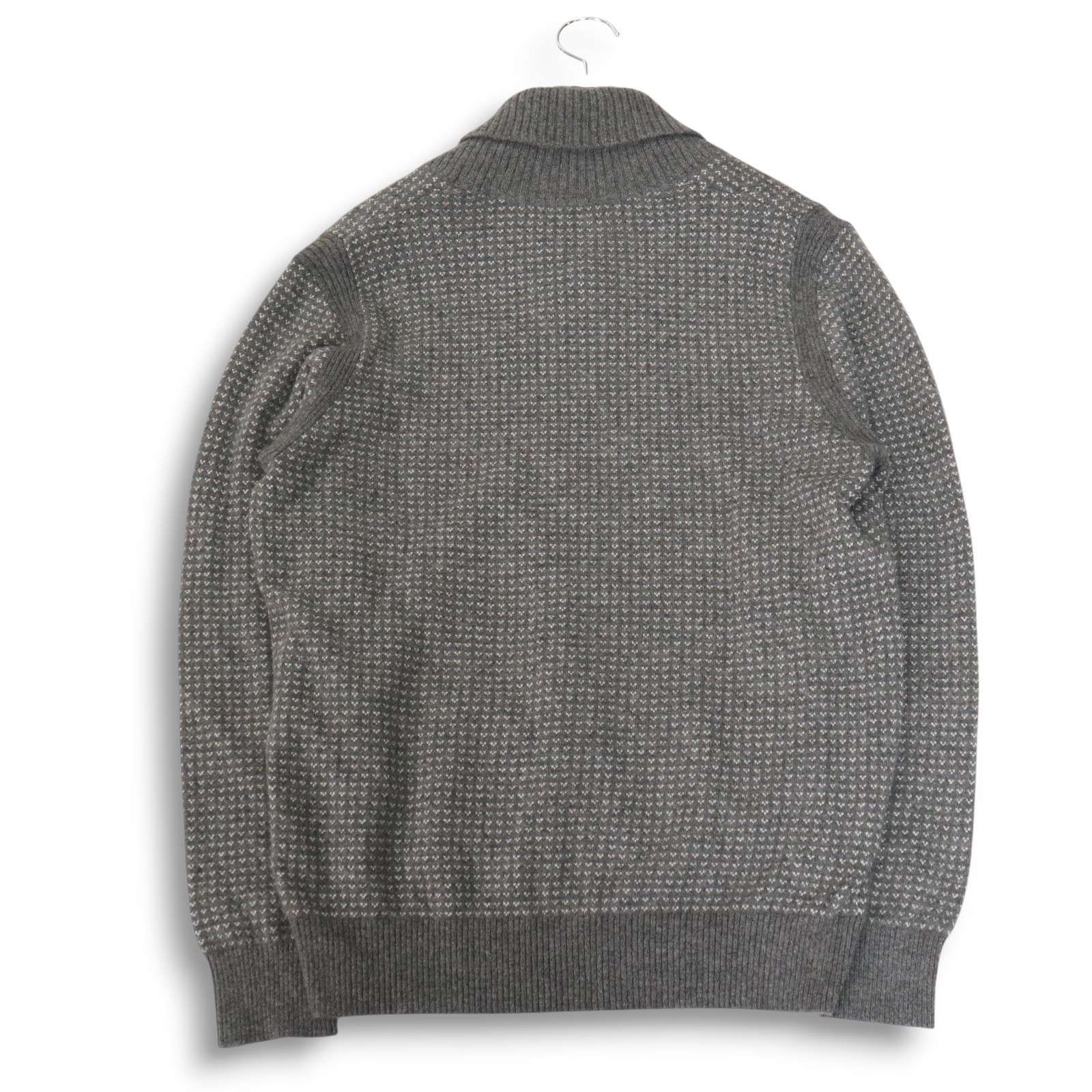LANVIN CLASSIQUE グレー カシミヤ100 セーター美品 カシミヤ ランバン