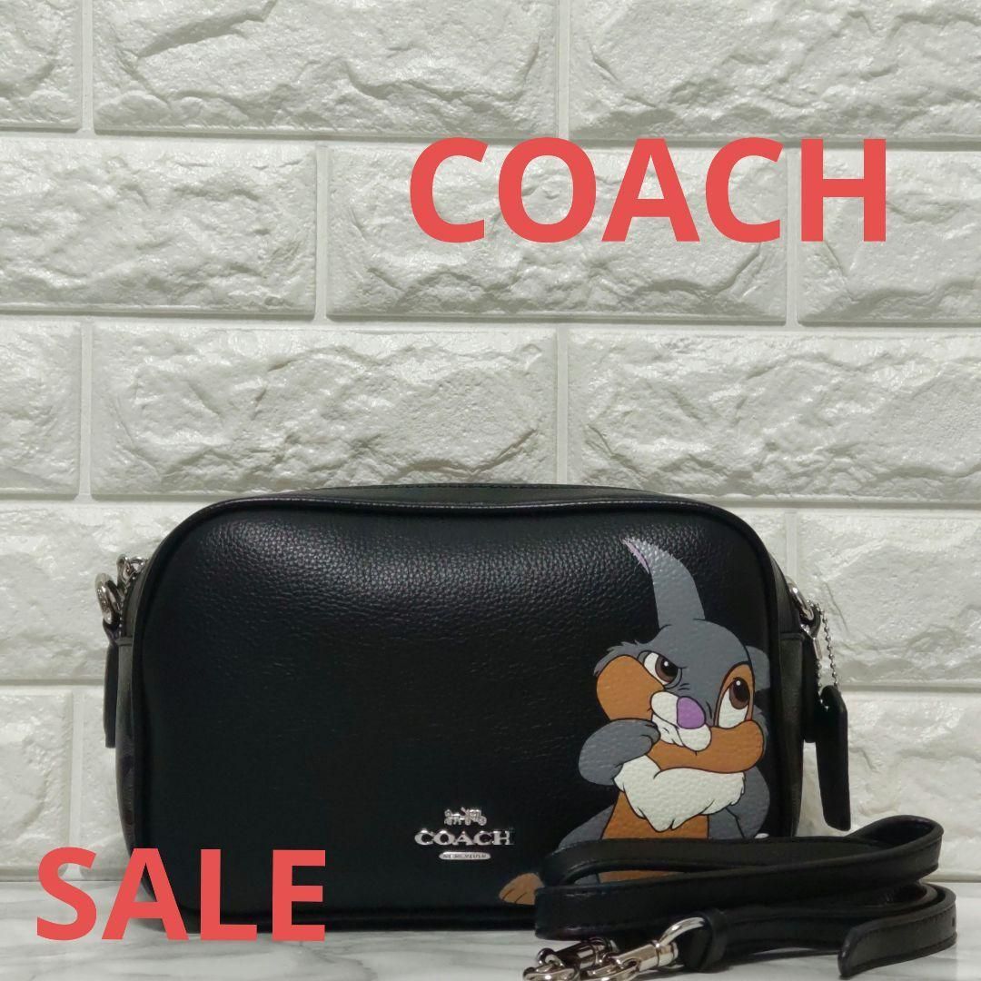 COACH コーチ ディズニー ジェス クロスボディ シグネチャーキャンバス - メルカリ