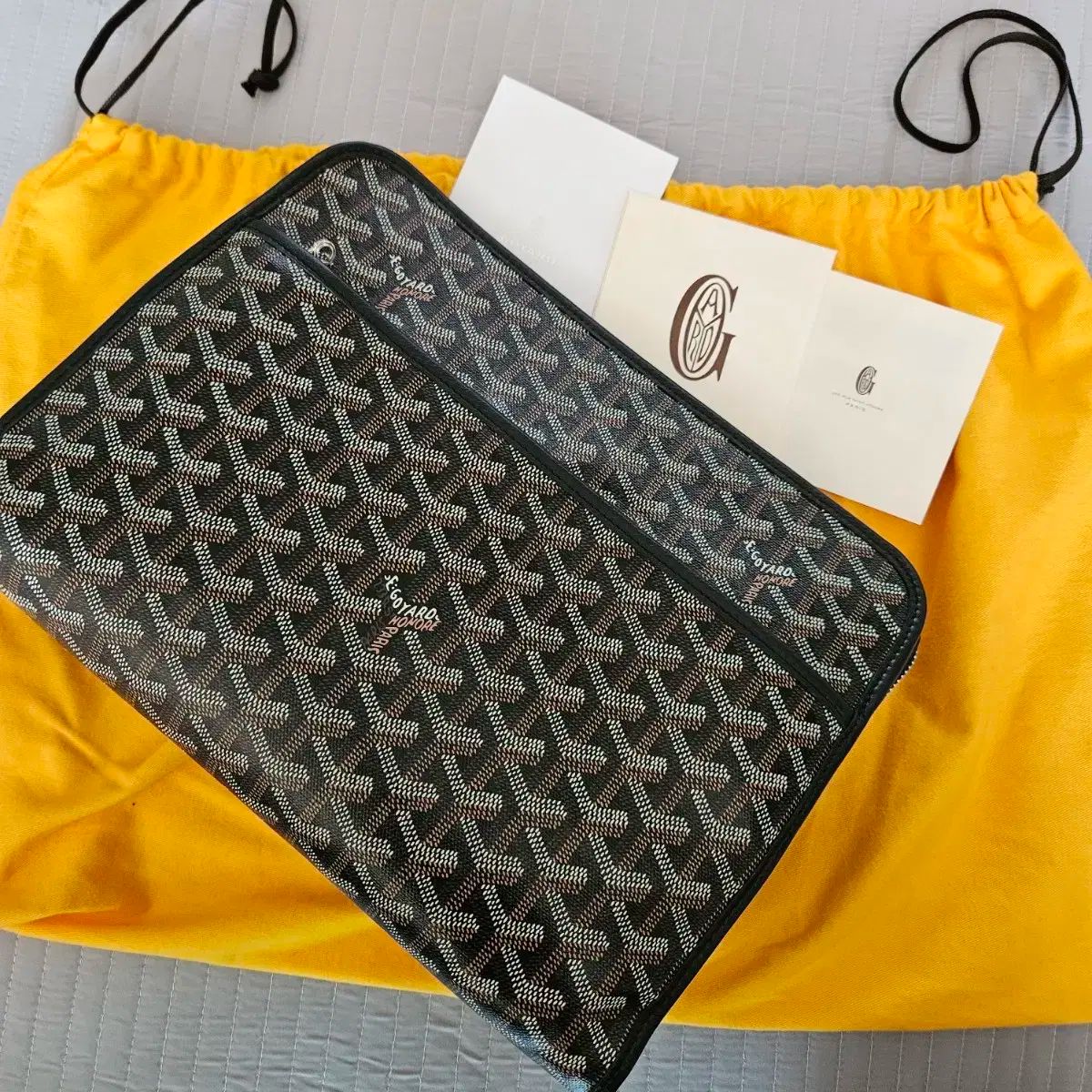 Goyard ゴヤール ジュバンス クラッチ GM
