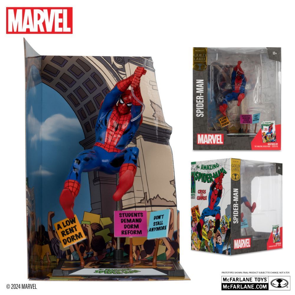 マクファーレン マーベルコレクション スパイダーマン アメイジング・スパイダーマン#68 McFarlane Marvel Collection  Spider-Man(The Amazing Spider-Man #68) - メルカリ