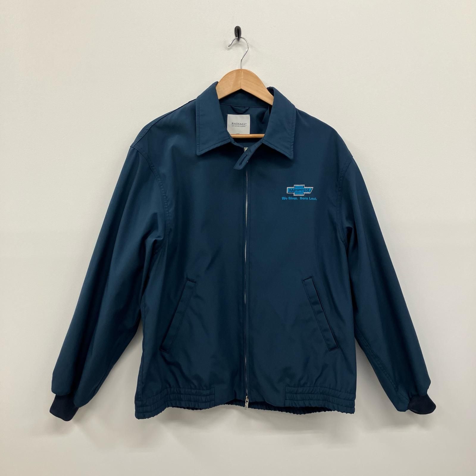 【イオン広店】  RADIALL | ラディアル ブルゾン POSSE - ZIP UP BLOUSON RAD-23SS-JK002 ブルー サイズ：L 【96】