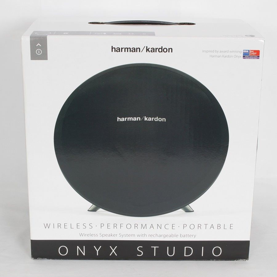 Harman Kardon Onyx Studio ワイヤレススピーカー Bluetooth ハーマンカードン ブラック 本体