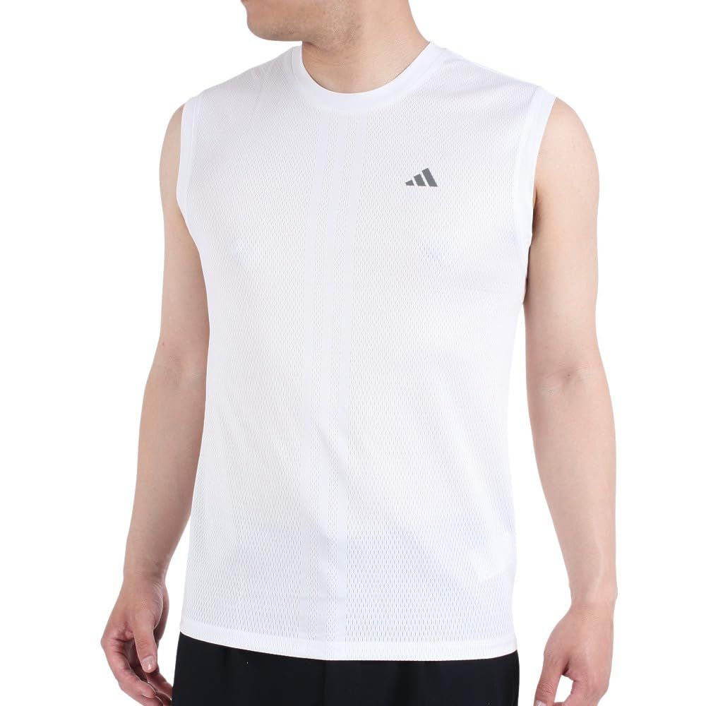 アディダス（adidas） タンクトップ メンズ HIIT エンジニアド トレーニング NEJ41-HS7450 （ホワイト/３Ｌ/Men's） 