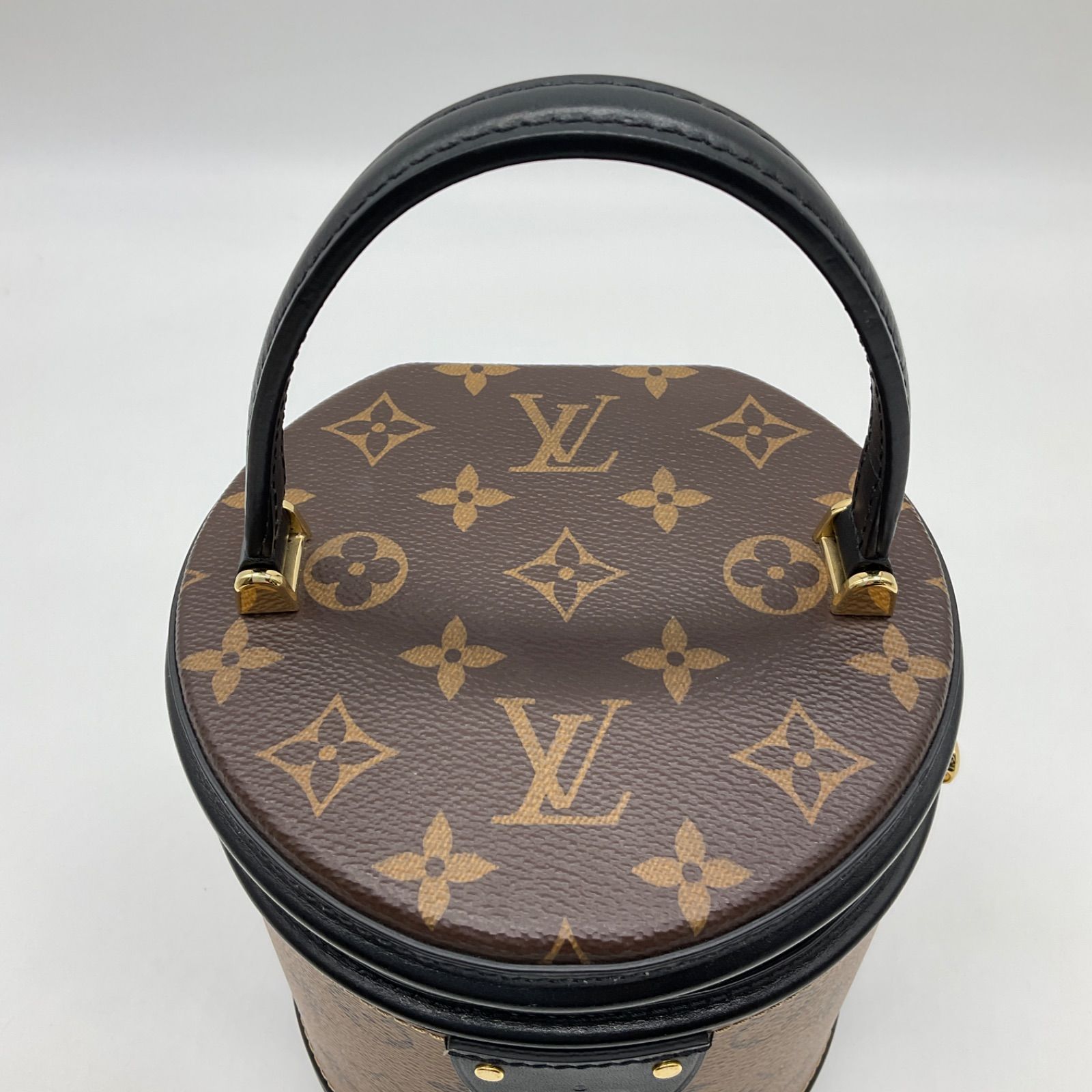 ▽○LOUIS VUITTON ルイヴィトン カンヌ モノグラムリバース 