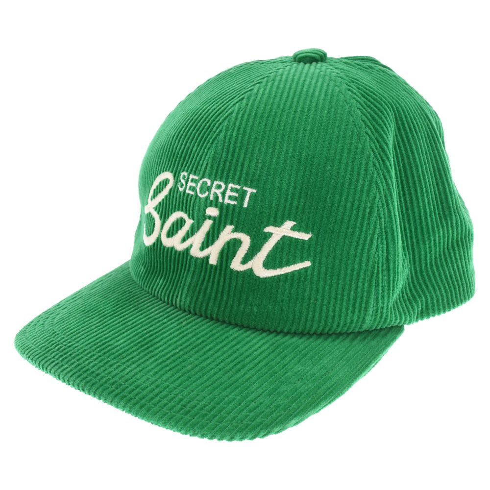 SAINT MICHAEL (セントマイケル) Corduroy Cap SM-A22-0000-042 コーデュロイキャップ 帽子 グリーン