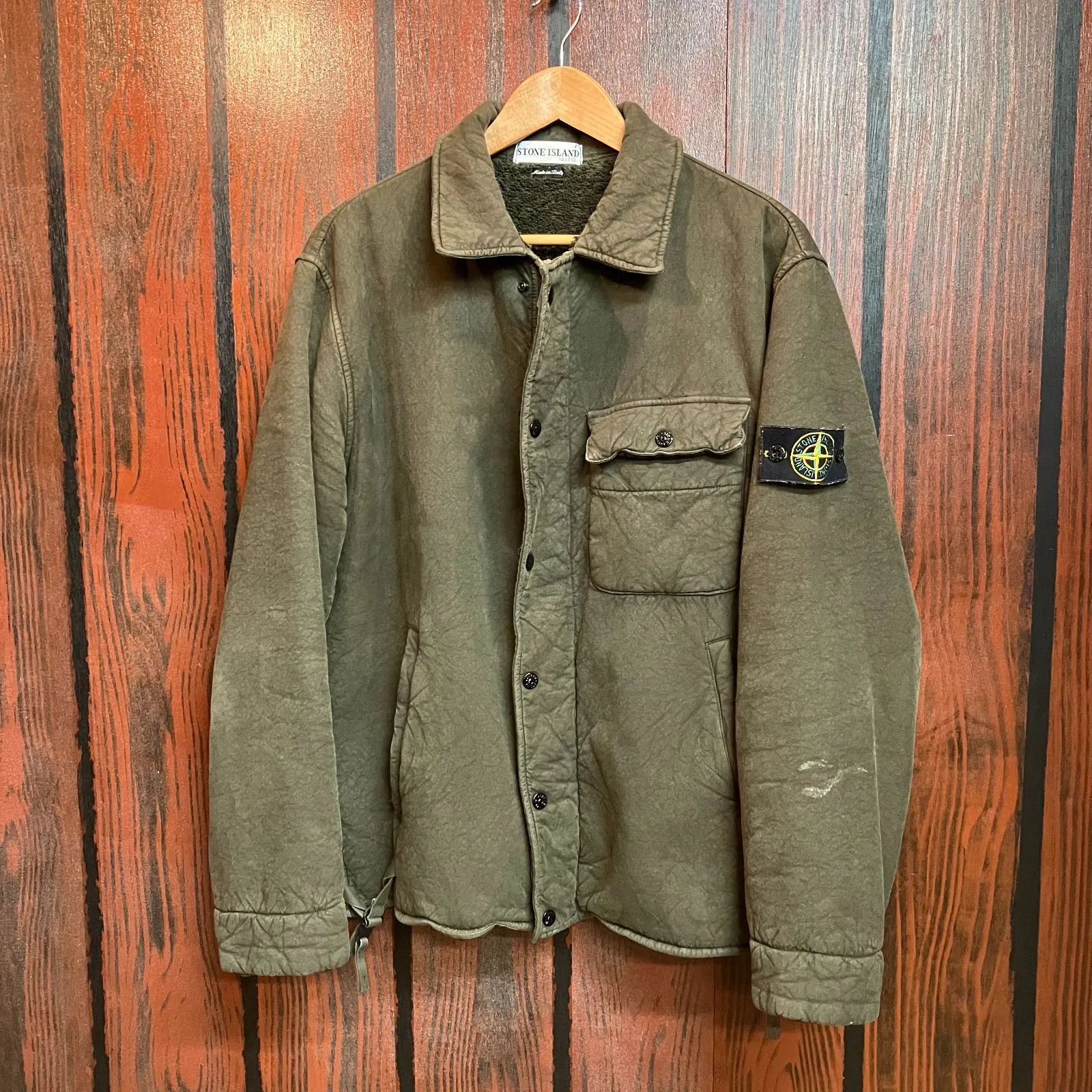 【併売】STONE ISLAND 90~00s A2 デッキJKT Lサイズ【むつ75-0222】