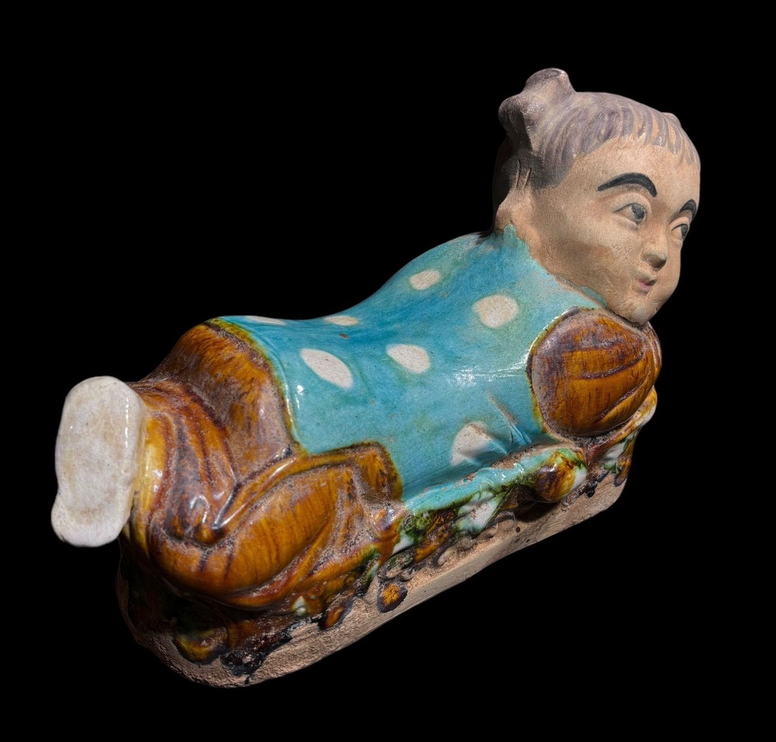中国美術 陶器人物像 ずらす