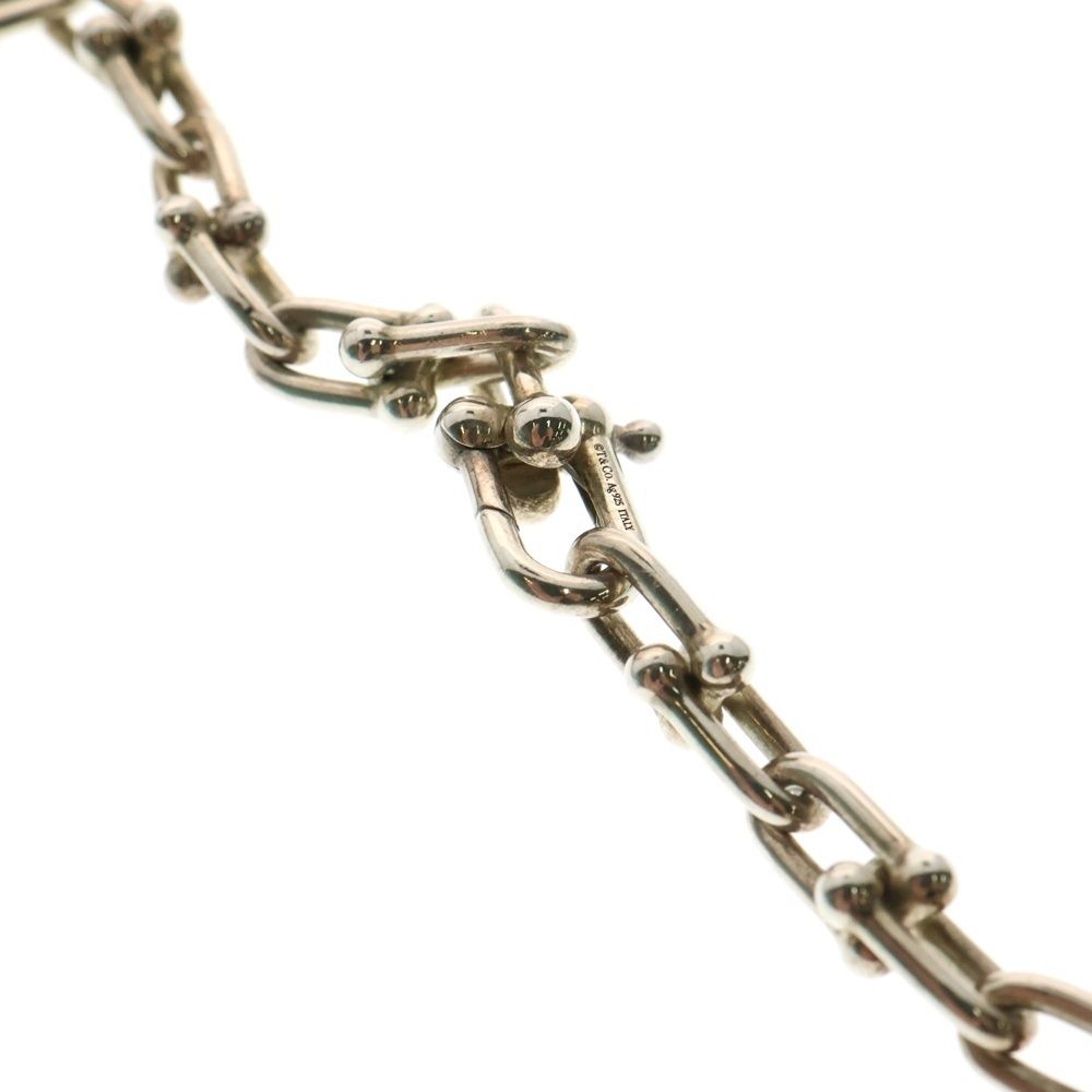 ハードウェアスモールリンクネックレス シルバー